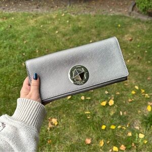 Kate Spade Anthracite Keira Newbury Lane Clutch